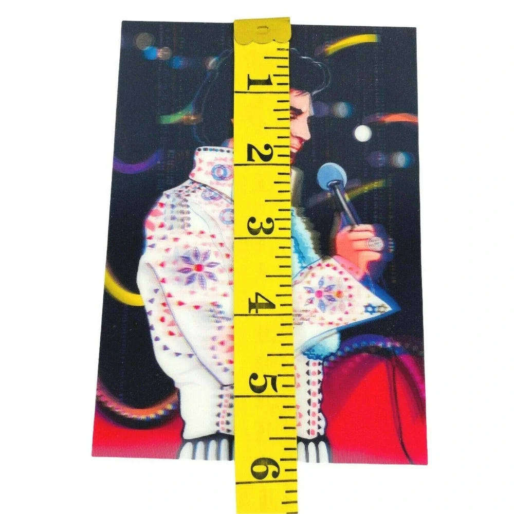 Elvis Presley Juan Carlos Lenticular‎ 3-D Postcard